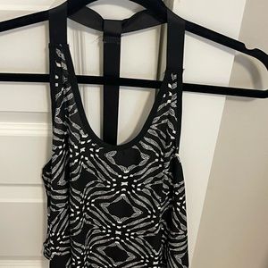 Black and White Tank